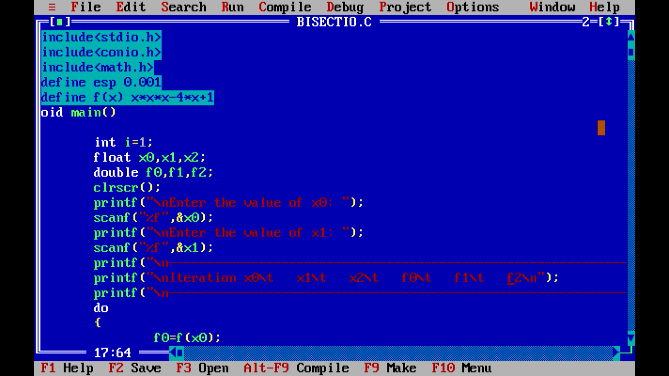 program for bisection method in fortran 77 program for bisection method in fortran 77