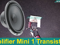 Skema Rangkaian Ampli Mini 1 Transistor