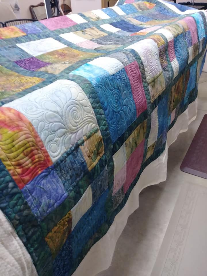 Custom Longarm Quilting by Quilts by Hannelore Stitches of Kindness