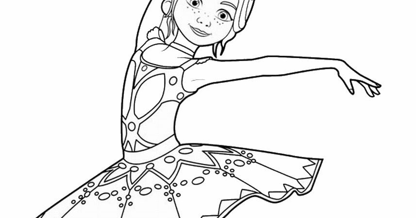 Ballerina Coloring Page ~ Coloring Pages