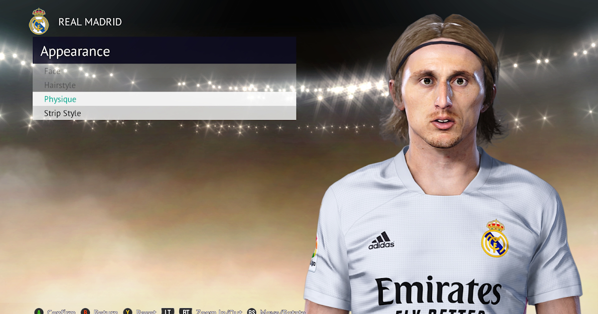 Pes 2021 Faces Luka Modric Pesnewupdate Com Free Download Latest Pro Evolution Soccer Patch Updates
