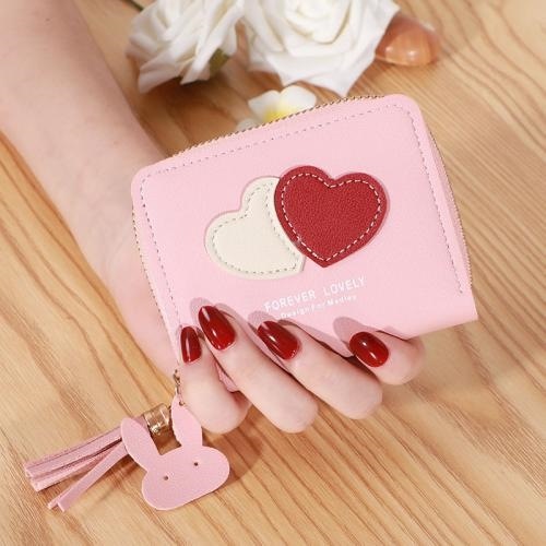 Ví Nữ Mini Ngắn Dễ Thương Cầm Tay Nhỏ Gọn TVNN292