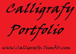 My Calligrafy Porfolio