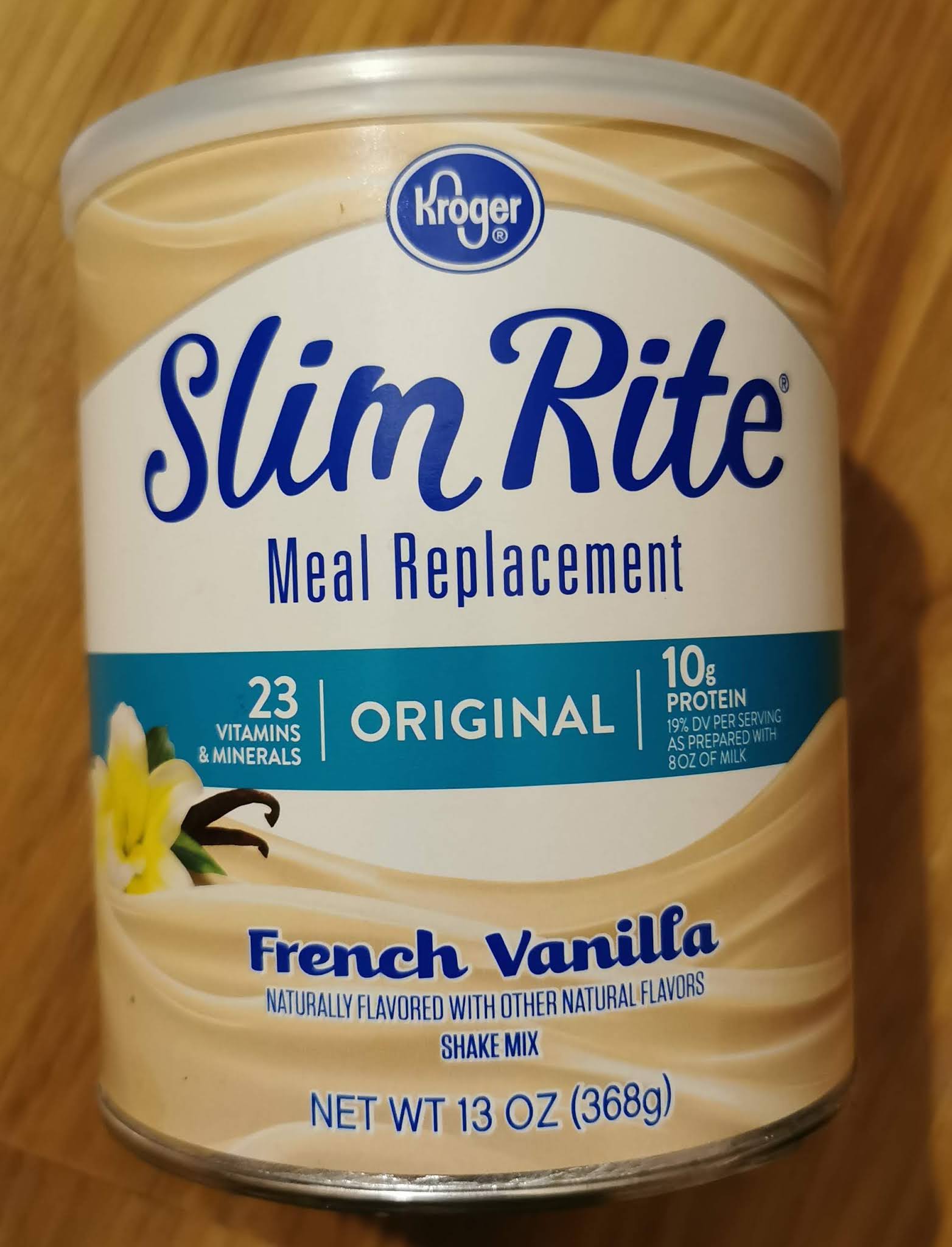 Kroger Slim Rite Vanilla Meal Replacement Shake (Kroger)