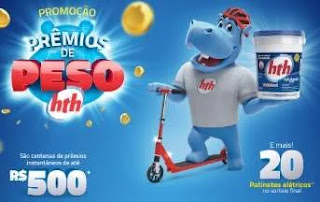 Cadastrar Promoção HTH Prêmios de Peso Patinetes Elétricos e 500 Reais Na Hora