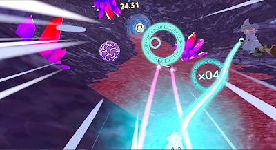 Little Witch Academia Vr Broom Racing Game Screenshot 2