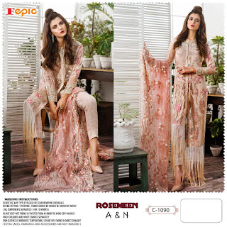 Fepic Rosemeen A and N Pakistani Suits Catalogue Wholesaler