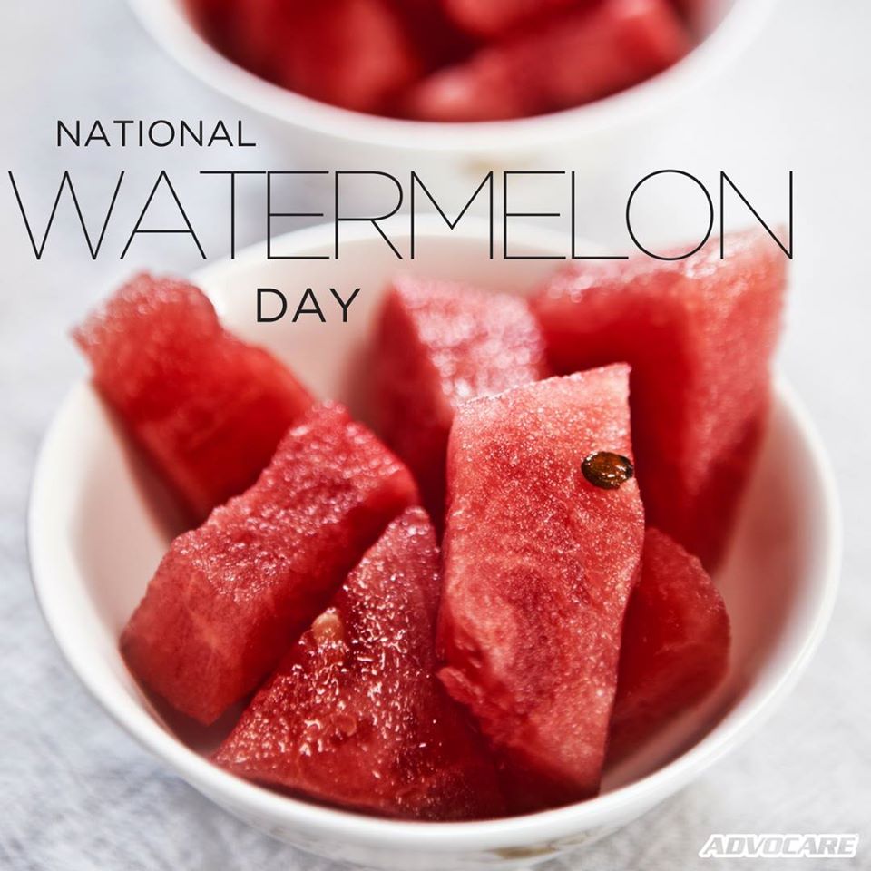 National Watermelon Day National Watermelon Day