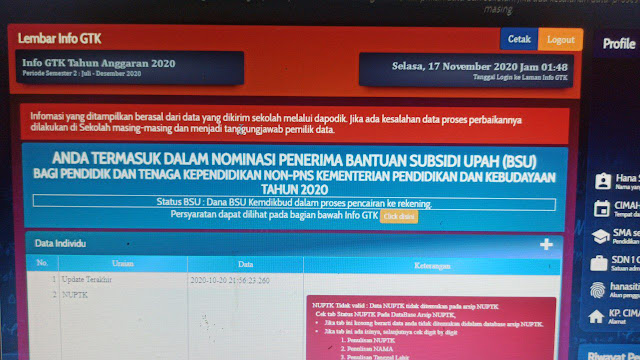 Cara Cek Bantuan Subsidi Upah Pendidik dan Tenaga Pendidik Non-PNS Cara Cek Bantuan Subsidi Upah Pendidik dan Tenaga Pendidik Non-PNS