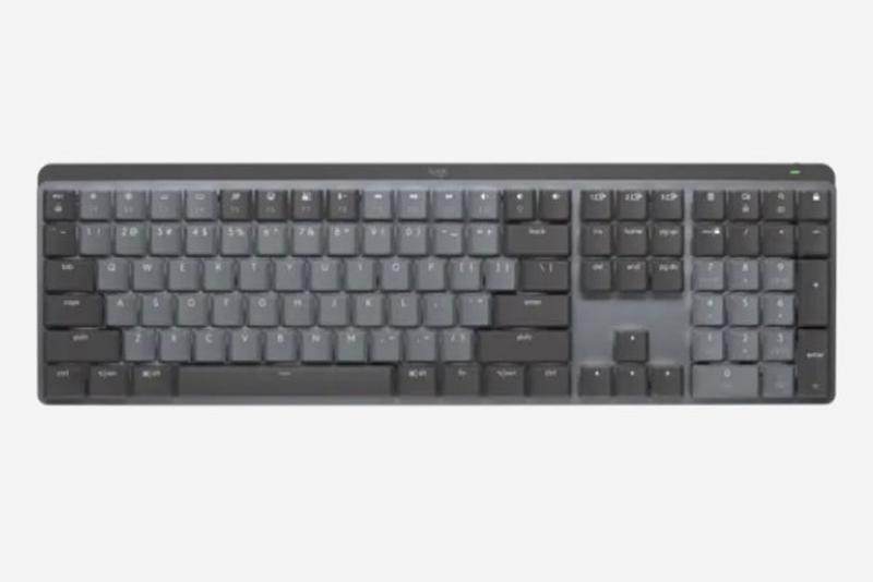 Bàn phím Logitech Bluetooth MX Mechanical Tactile Đen (Graphite)