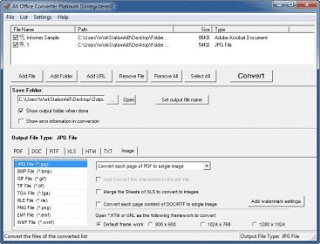 Cara Convert PDF dengan All Office Converter Platinum Convert PDF