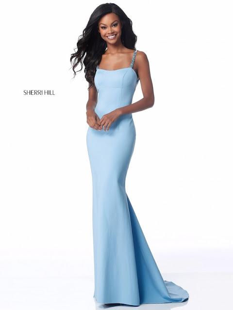 sherri hill 51703 light blue
