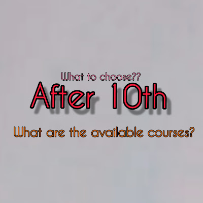What are the available courses after tenth?