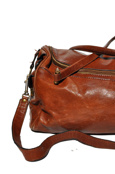 goodbye heart vintage: Vintage Leather Duffle Bag. Vintage Carry On ...