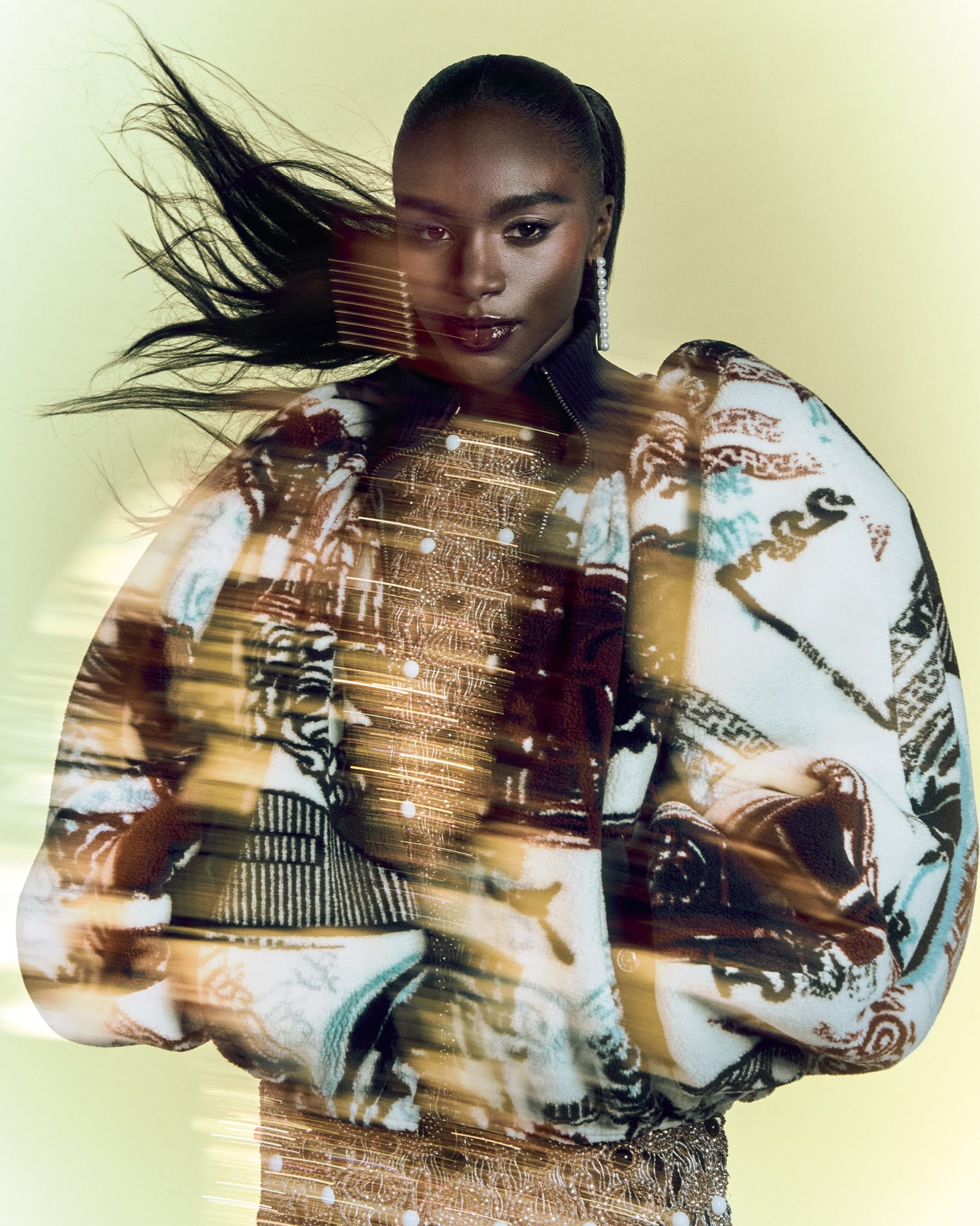 Dina Asher-Smith in Vogue UK August 2021 by Charlotte Wales