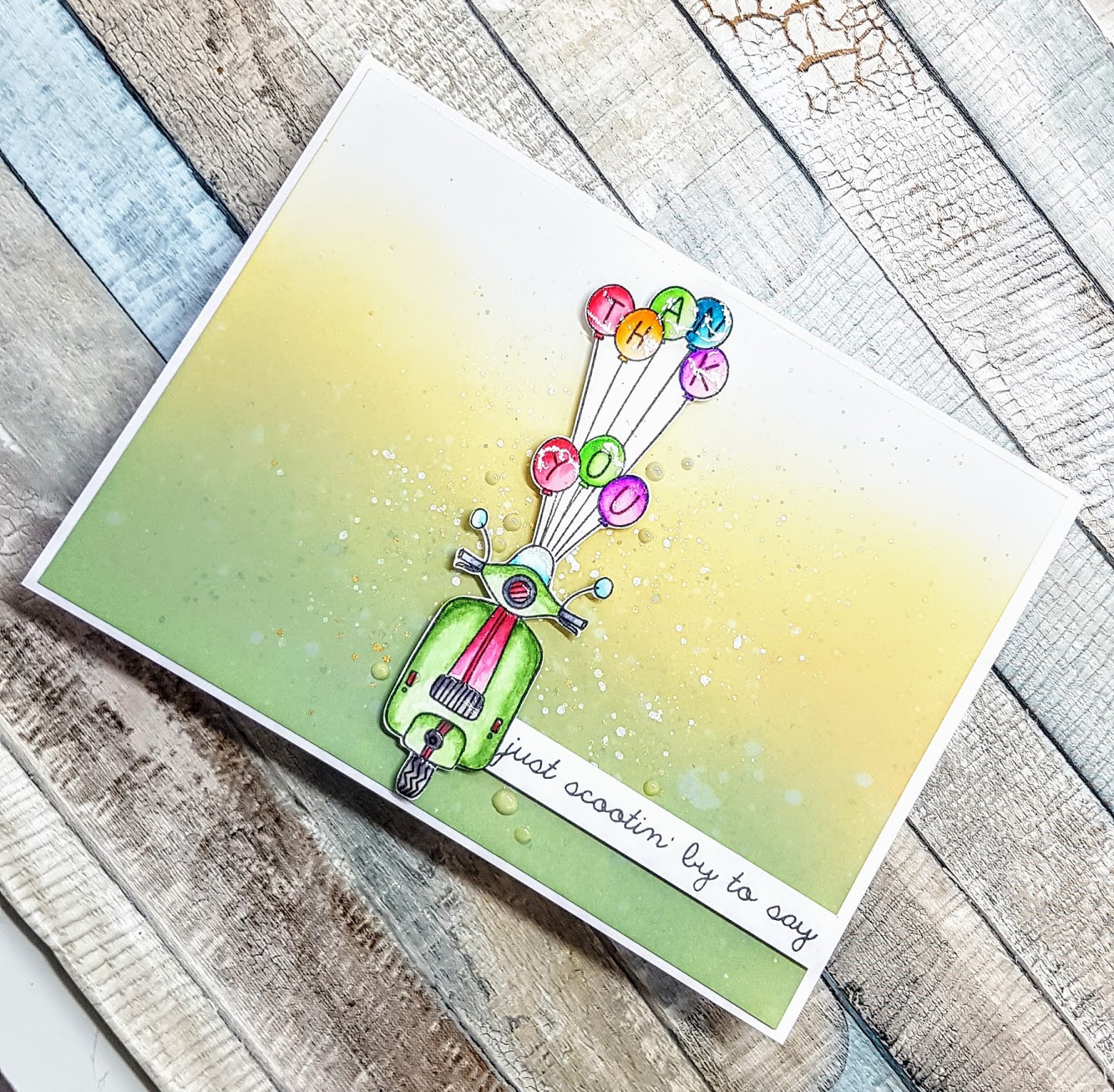 Seven Hills Crafts Blog Scooter Balloons