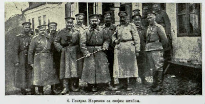 General Nerezov with his Staff