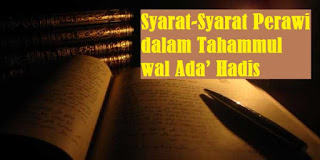 Syarat Perawi Hadits