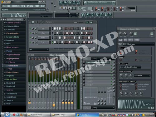 Download FL Studio XXL 9.1 Full Crack - Diagram Band