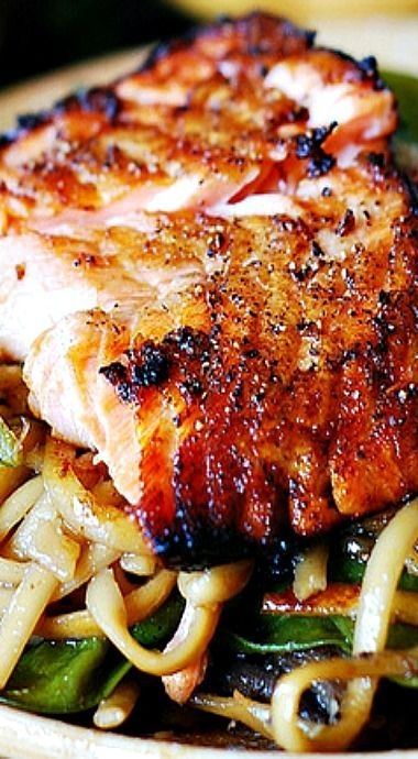 Pack your stir-fry with vegetables and top with marinated fish. This recipe cooks enough salmon for lunch the next day Pack your stir-fry with vegetables and top with marinated fish. This recipe cooks enough salmon for lunch the next day