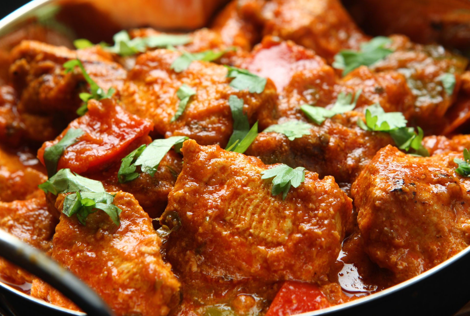 Preparation of Chicken Jalfrezi