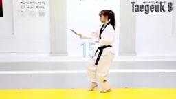  Taekwondo ,Poomsae Pal Jang (8) wtf/ Pyung ahn O dan (8)mdk