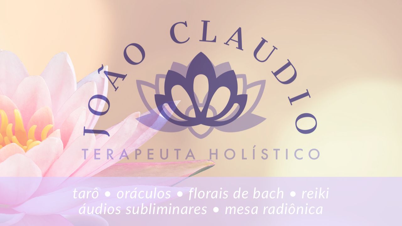 Terapeuta Holístico João Claudio