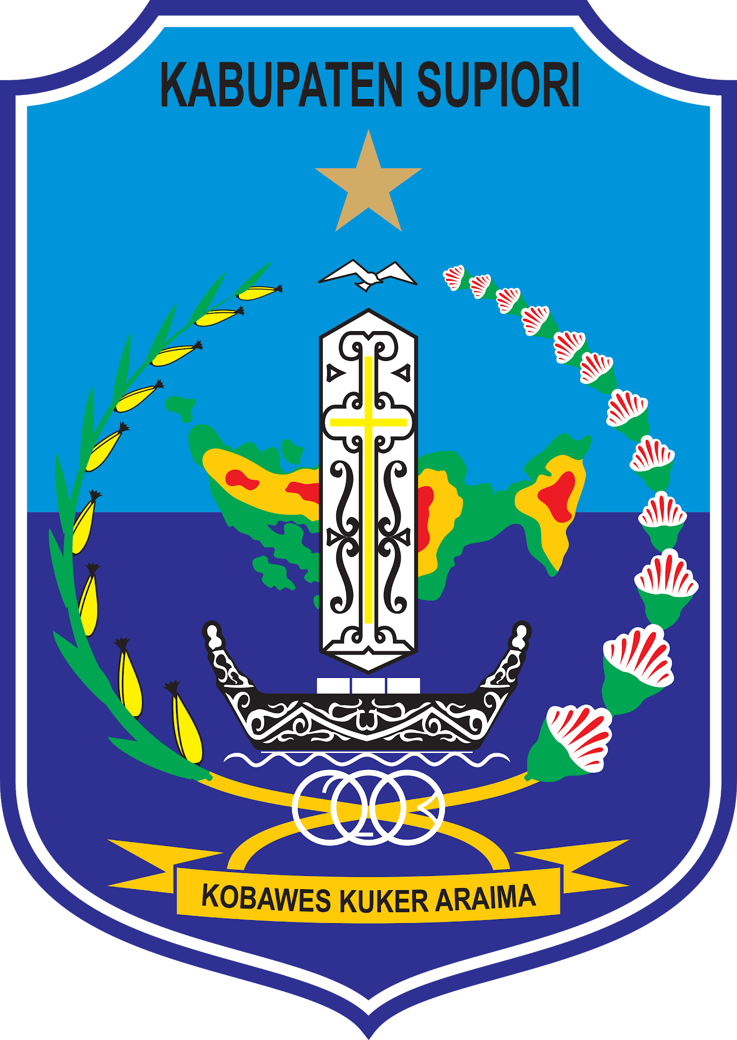 Logo Kabupaten Supiori