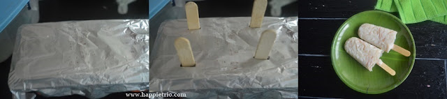 Step 3- Semiya Paal Ice Recipe | Vermicelli Milk Popsicles