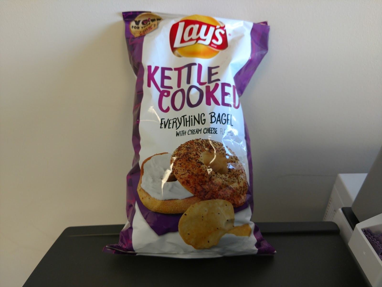 Travels of a Hobgoblin Taphophile Lay's Kettle Cooked Everything Bagel