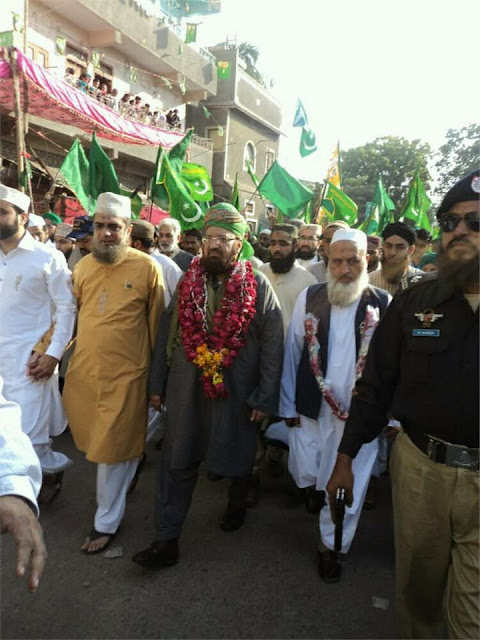 Juloos Jalsah Eid Meelaad un Nabee  Karachi Pakistan allama kaukab noorani okarvi