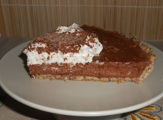 pie de chocolate