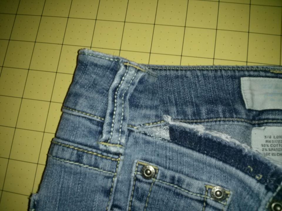 Shut Up, Jessica! frontonly Maternity Jeans Conversion tutorial