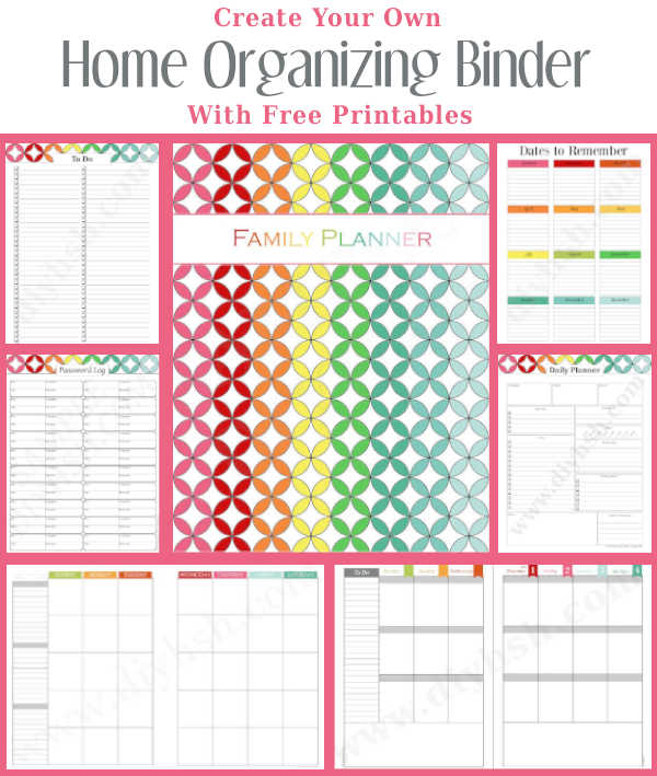 how to organize your life worksheet