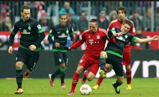 Highlight, Video tổng hợp trấn đấu Bayern München VS Werder Bremen