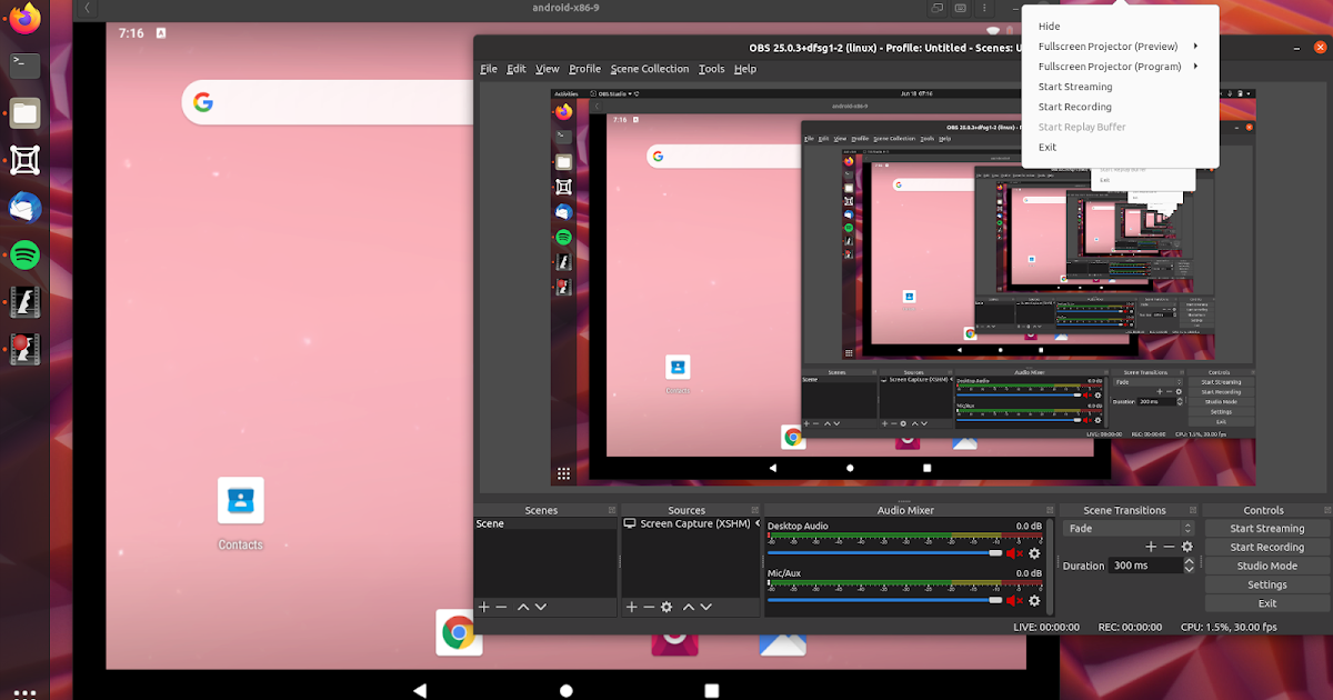 Record and editing a video in Ubuntu with Flowblade