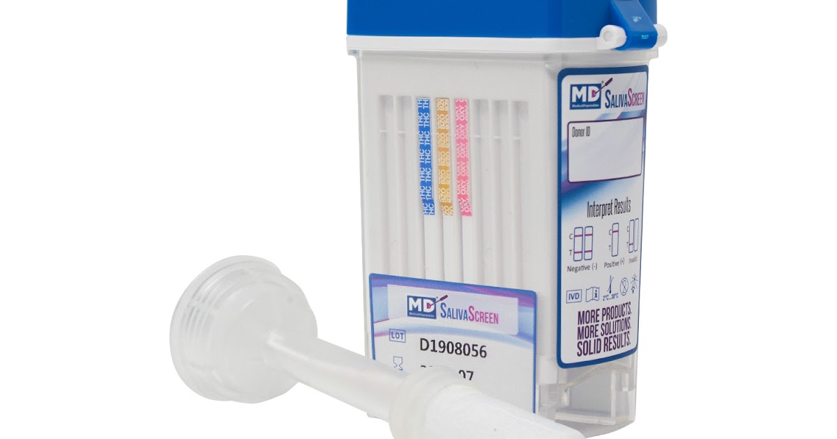 Benefits of MD Saliva Screen Oral Fluids Drug Test