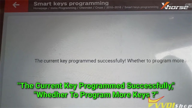 xhorse key tool plus Chevy Cruze 2010-2016 Key 13