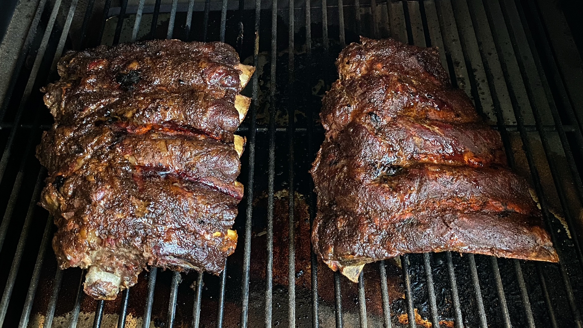 The Fiberglass Manifesto GOOD EATS Smoked Center Cut Beef Back Ribs