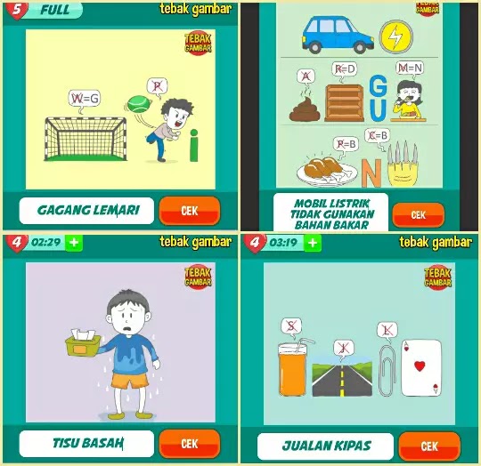 Jawaban Tebak Gambar Level 98 Guru Galeri