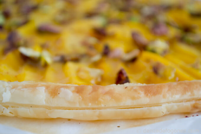 peach pistachio tart peach pistachio tart