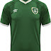 Umbro lança as novas camisas da Irlanda