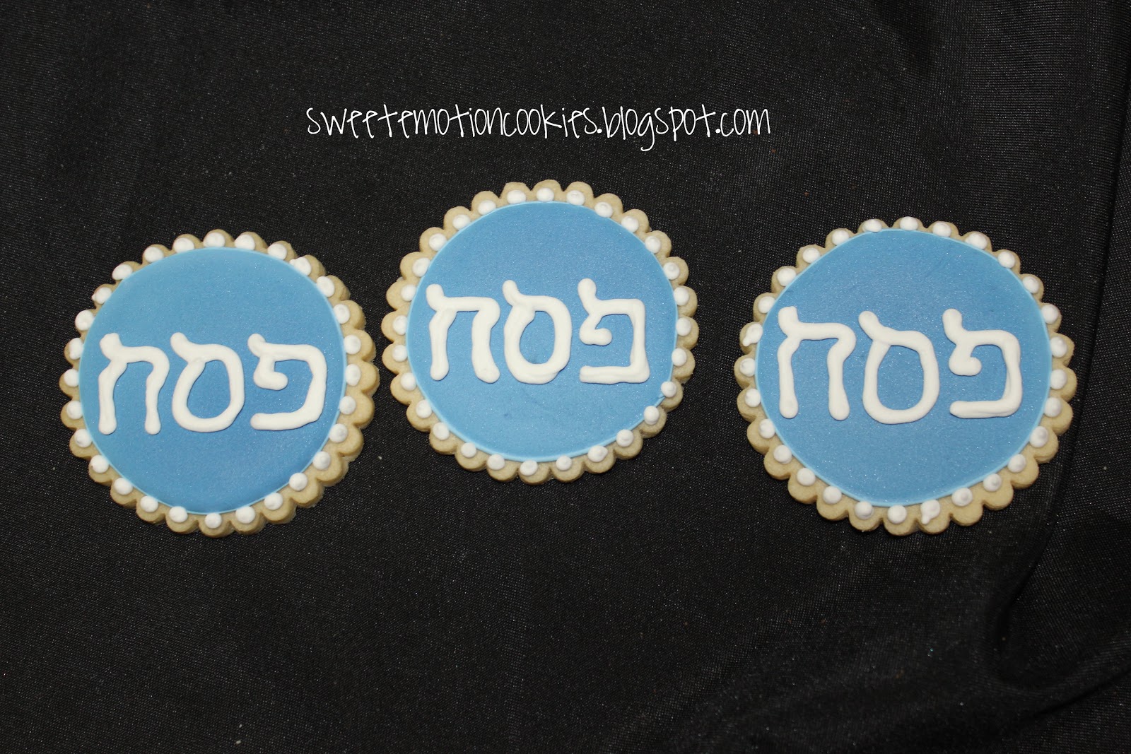 Sweet Emotion Passover Cookies {Plagues, Houses, Seder Plates, and