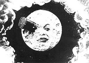 Fotograma de "De la tierra a la luna", de Georges Méliès (1902)