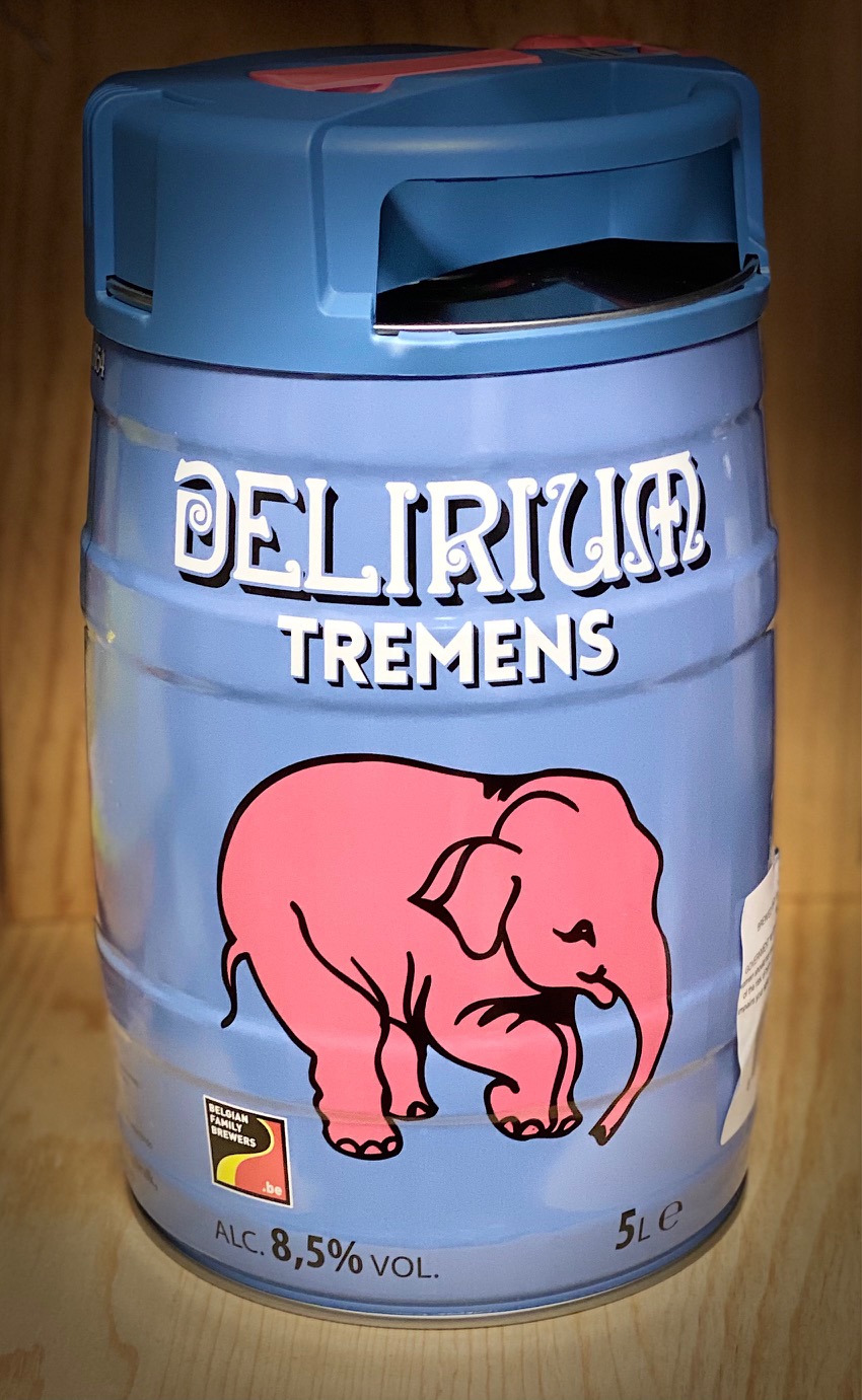 The Wine and Cheese Place Delirium Tremens...5 liter keg