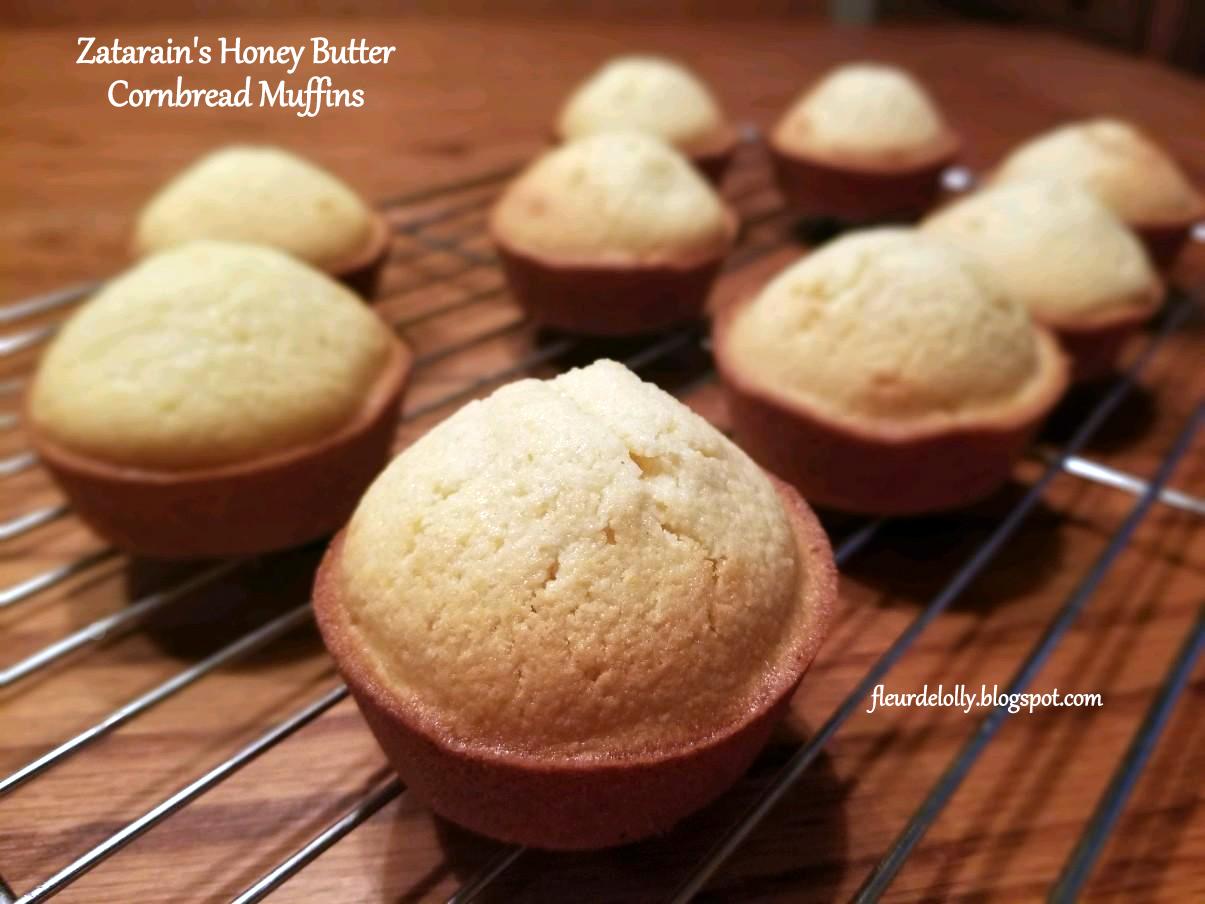 Fleur de Lolly Zatarain's Honey Butter Cornbread Muffins