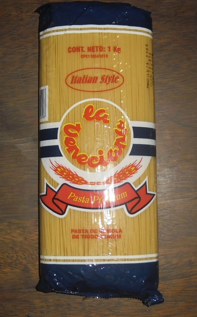 Pastas Nacionales La Veneciana, Espagueti/Pasta larga 1 Kg