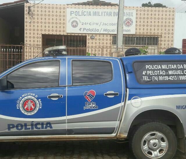 Policiais da 24ª CIPM prendem autor se tentativa de homicídio em Miguel Calmon