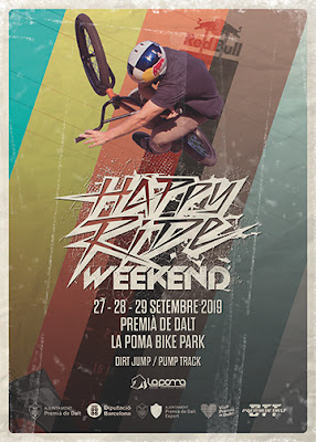 El Happy Ride Weekend vuelverá a reunir a los mejores bikers de Dirt Jump en La Poma Bikepark del 27 al 29 de septiembre