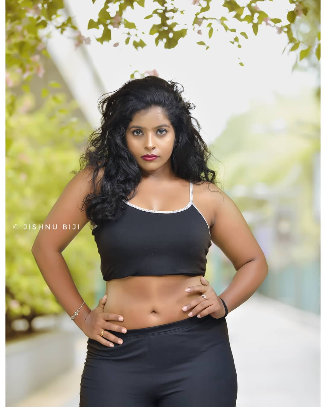Stunning South Indian Plus Size Model Rose Angiedevish Fabulous